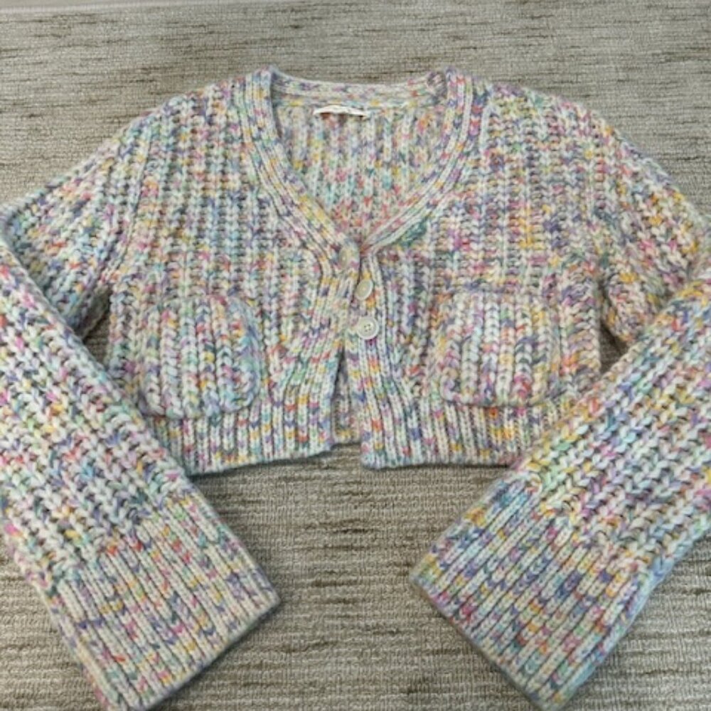 LoveShackFancy Cropped Sweater